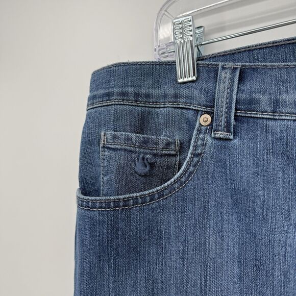 Gloria Vanderbilt Missy Amanda Classic Fit Tapered Jeans Size 16 Cotton - Picture 5 of 9